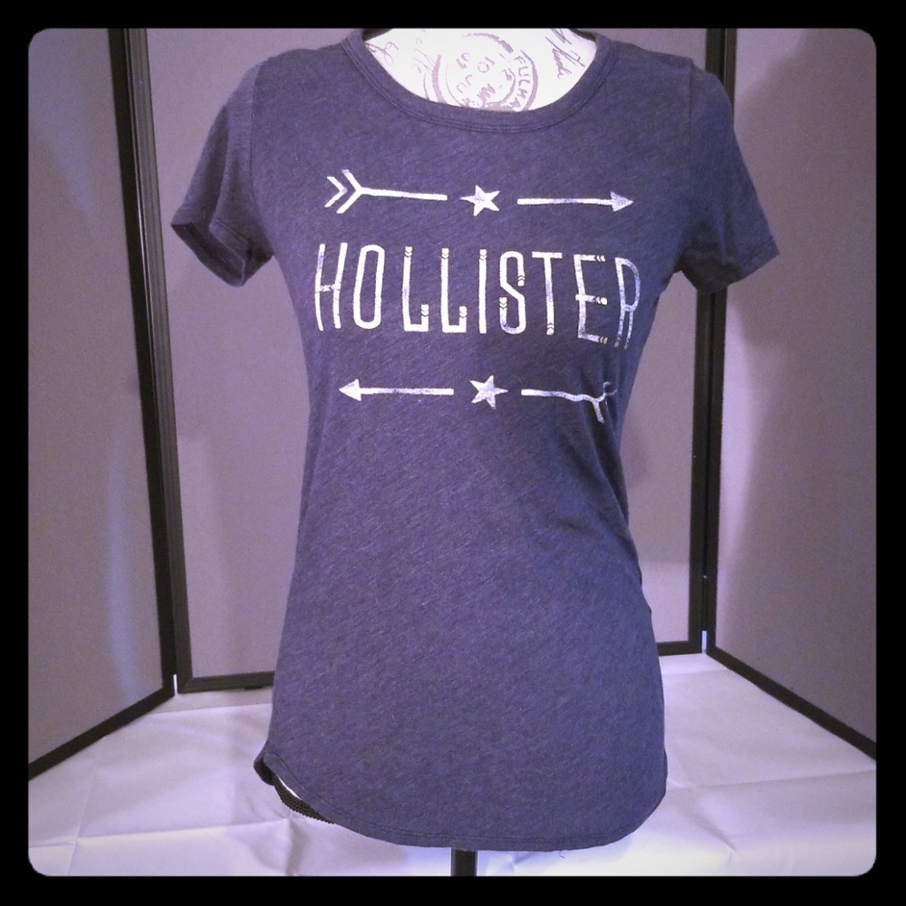Blue Hollister Short Sleeve Tee Size Medium